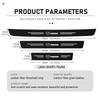 2025 Hot 4Pcs Car Door Sill Protector Stickers Tuning Accessories For Mazda 6 3 5 2 CX5 CX7 323 Demio Axela Atenza CX9 MX3