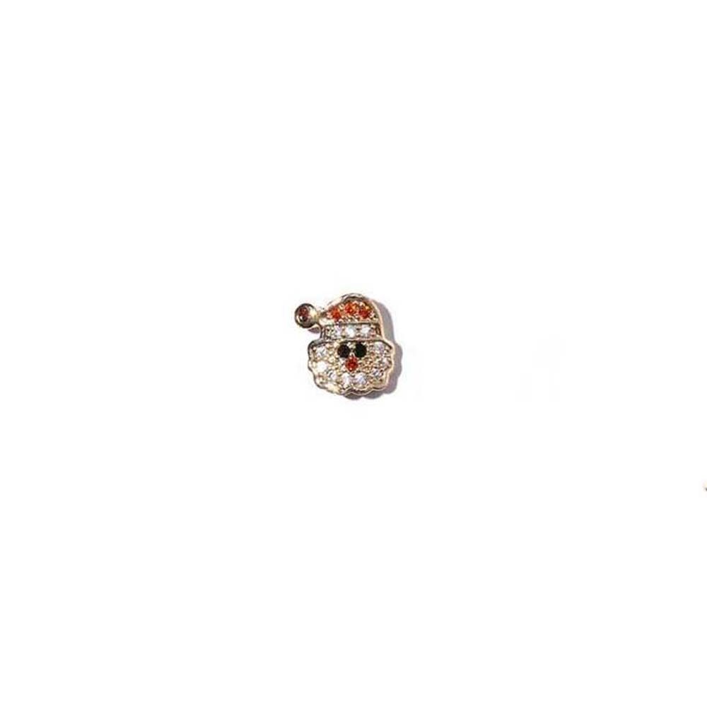 Tree 3D Nail Jewelry Snowflake Nail Rhinestones Christmas Nail Decorations Christmas Nail Drills