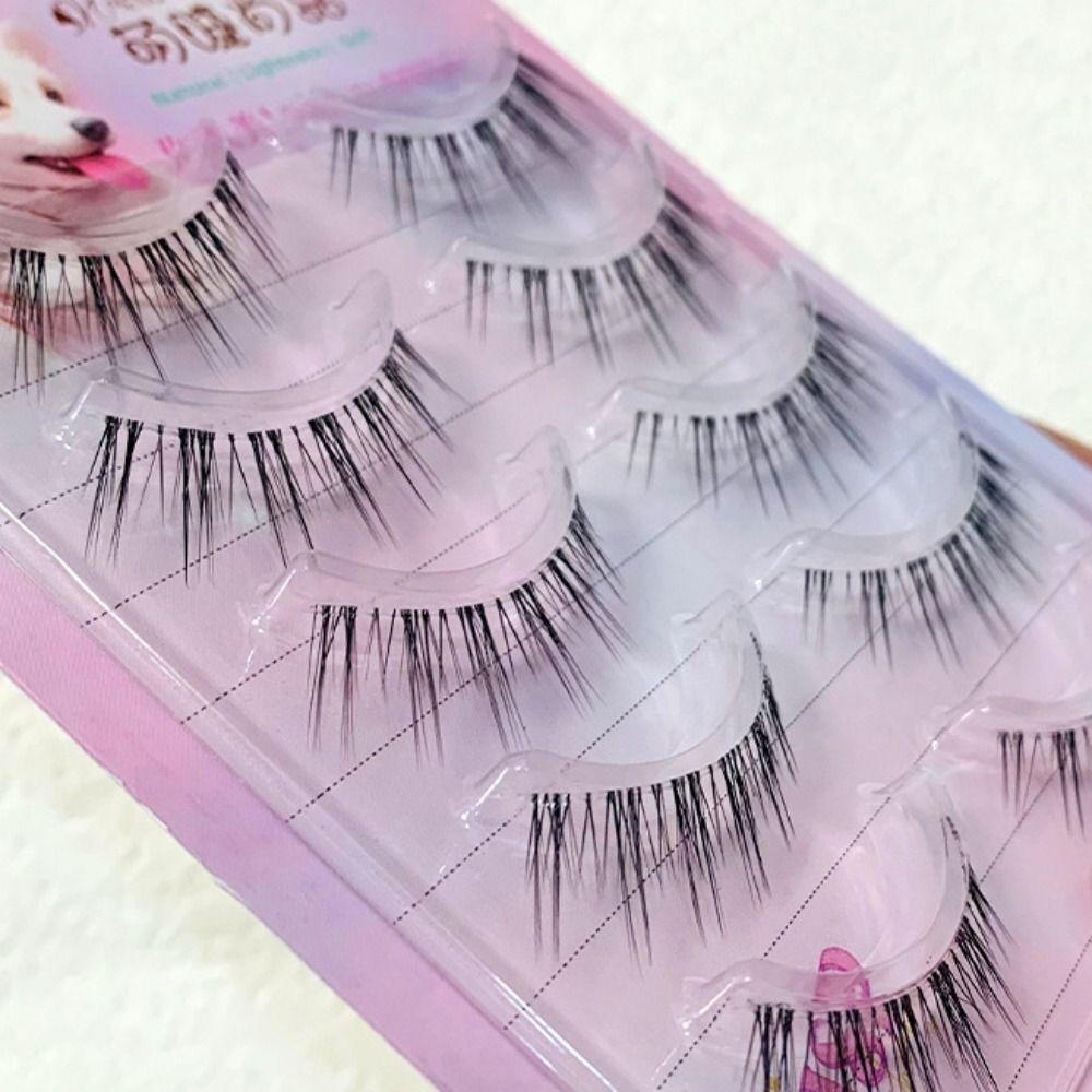 Lashes Extension Fluffy False Eyelashes Dense Thick Curled Up Eyelashes  Grafting Lashes