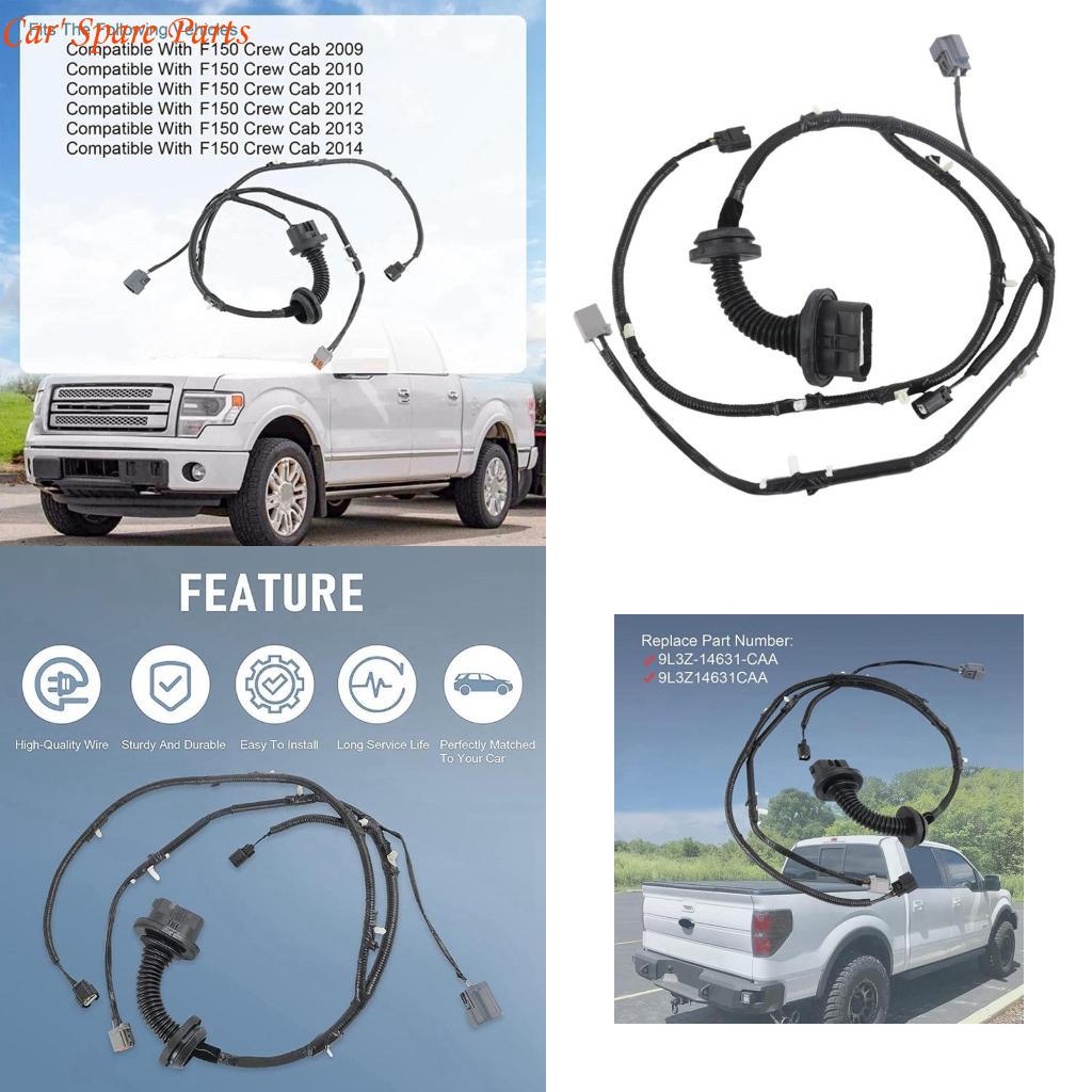 

Y4UA Black Wire Assembly Jumper 9L3Z14631CAA Easy to Install Replacement Rear Door Wire Harness for F150 2009-2014 Crews Cab China Mainland