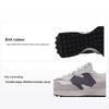 Nb 327 Versatile Comfortable Fabric Durable Low-Top Running Shoes Unisex Sneaker Gray U327WGR