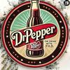Dr Pepper Vintage Kovové Nástěnné Umění Retro Kuchyňský Barový Znak Dekorace Nerezavějící