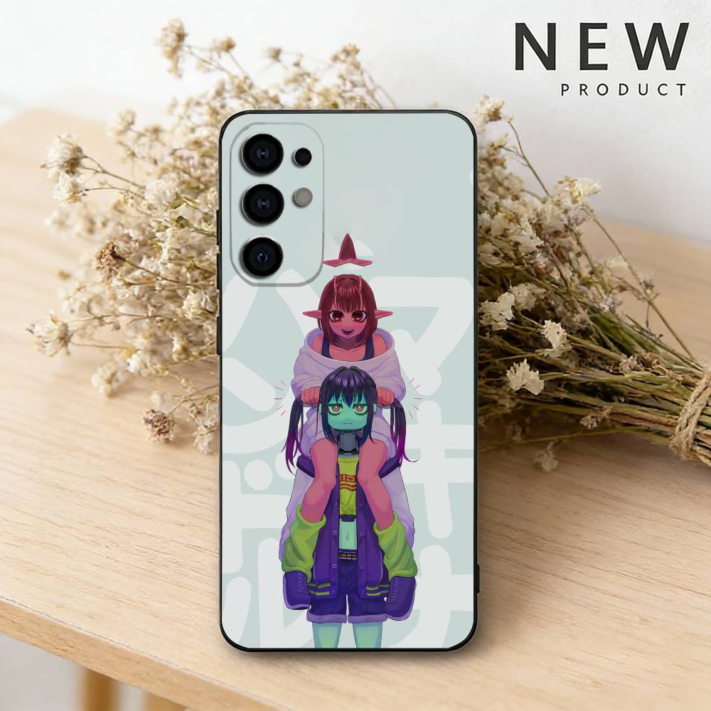 

Anime M-Milky Subway Phone Case For Samsung S26,25,24,23,22,21,20,30,Ultra,Plus,Fe,Lite Black Shell Samsung S225G