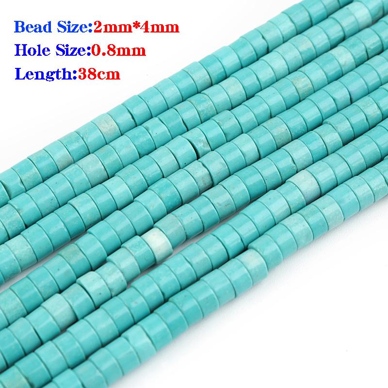 1strand 4/6/8/10mm Natural Stone Flat Beads Druzy Quartz Crystal Loose Spacer DIY Bracelet Necklace Fashion Jewelry