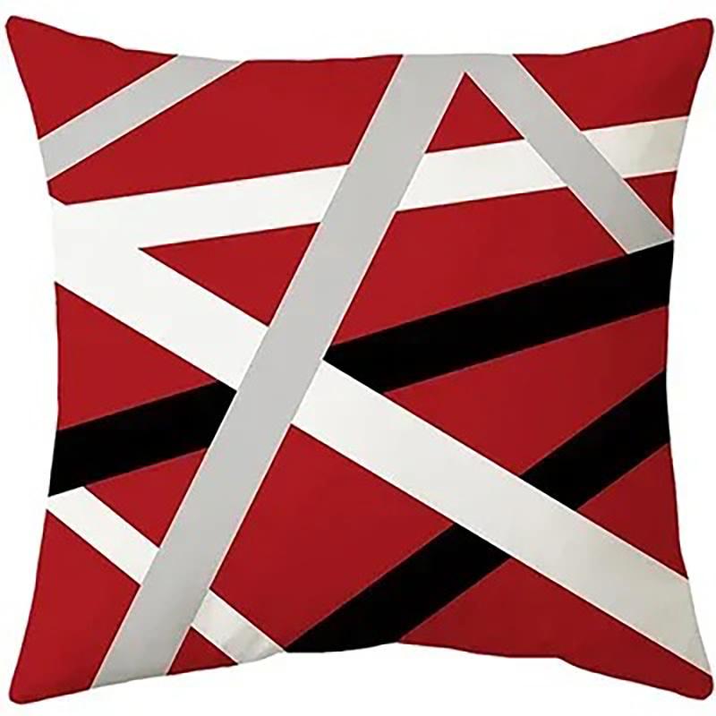 

Home Decor Modern Geometric Abstract Pattern Pillow Covers Pattern Cushion Cover Suitable For Sofa Bedroom Car Pillow Cover 16x16Inch