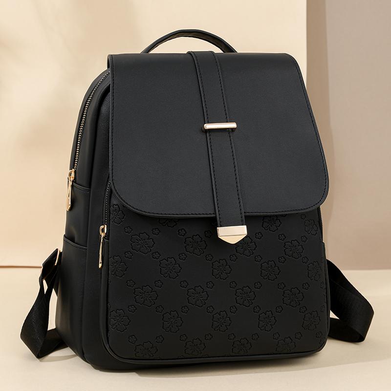 PU Damen Rucksack Studenten Schultasche Reise Rucksack