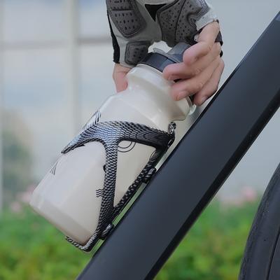 Bicycle Water Bottle Cage Lightweight Universal MTB Mountain Carbon Fiber Pattern Road Bike Cup Holder Mount