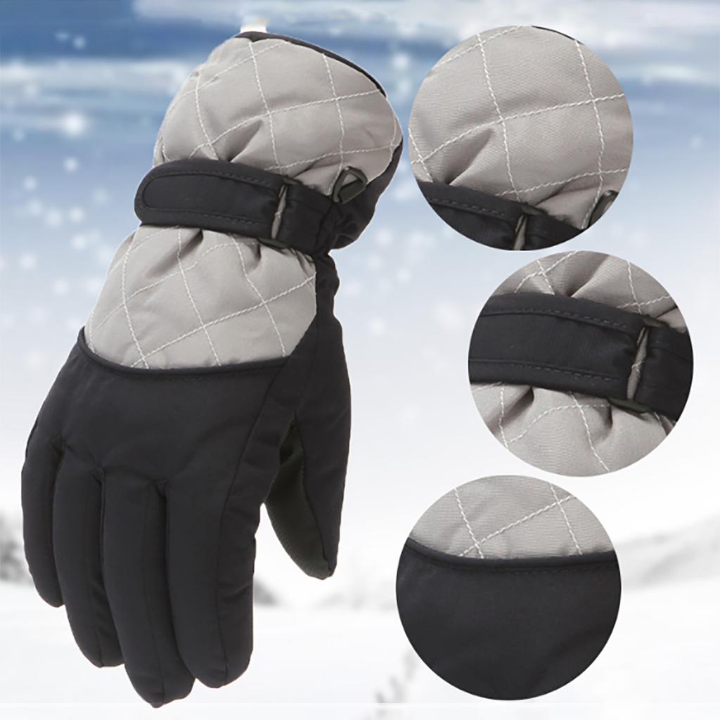 Children's Outdoor Ski Gloves Cycling Gloves Winter Mountaineering Warm Gloves Waterproof