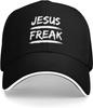 Jesus Freak Grafik Baseballkappe Polyester Lässig Verstellbar Trucker-Hut für Unisex Erwachsene