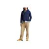 Polo Ralph Lauren Solid Full-Zip Cotton Hoodie Men hoodies Dark-Blue MNPOKNI16823641-410