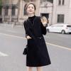 Sisboche Elegant A-Line Vest Dress