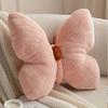 Chic Blue Butterfly-Shaped Throw Pillow - Soft Polyester, Plush Fabric for Couch & Bed Decor Super Soft Butterfly Doll for Girls