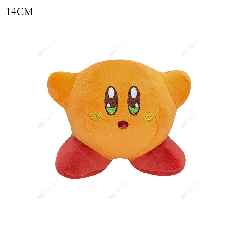 Star Kirby Plüschtiere Anime Kirby Klassisches Schwert Schatten Geist 30. Stern Kirby Rot Orange Kuscheltiere Puppen Kinder Weihnachtsgeschenke