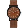 Wrist Men Analog Quartz Analog Watch Nylon Woven Strap Casual Sports Present