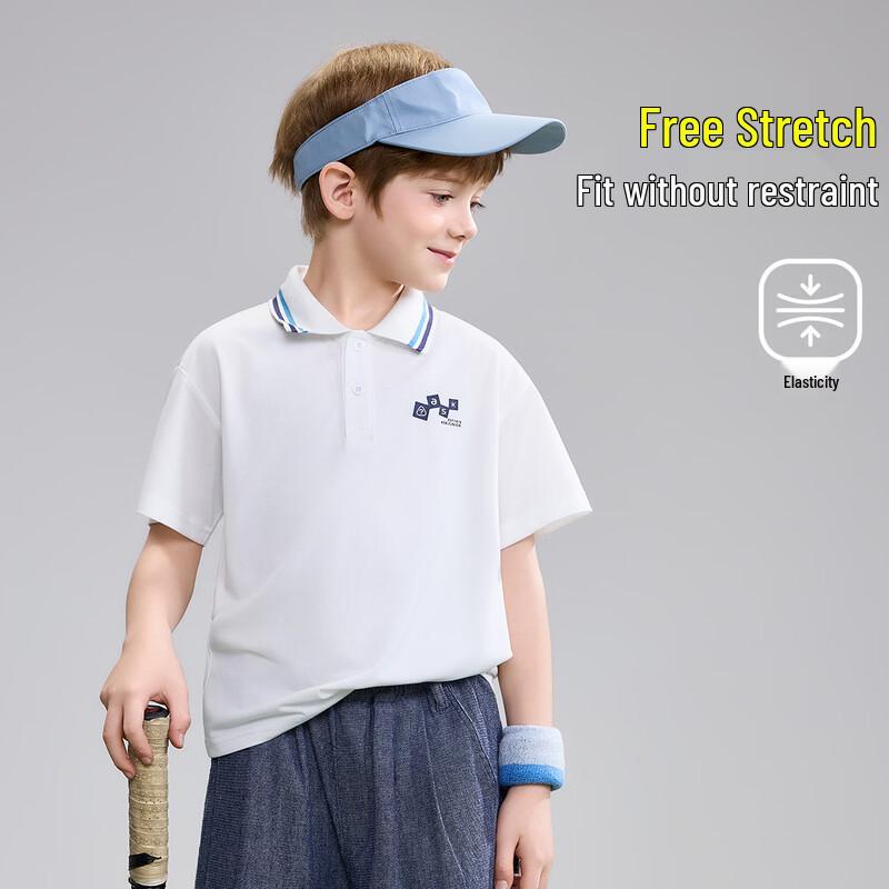 ASK JUNIOR Boys' Summer Short Sleeve Polo Shirt