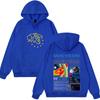Quevedo El Baifo Sudadera con Estampado de Gira de Álbum para Hombre y Mujer Sudadera Vintage Otoño Invierno Holgada Casual Streetwear Pulóver