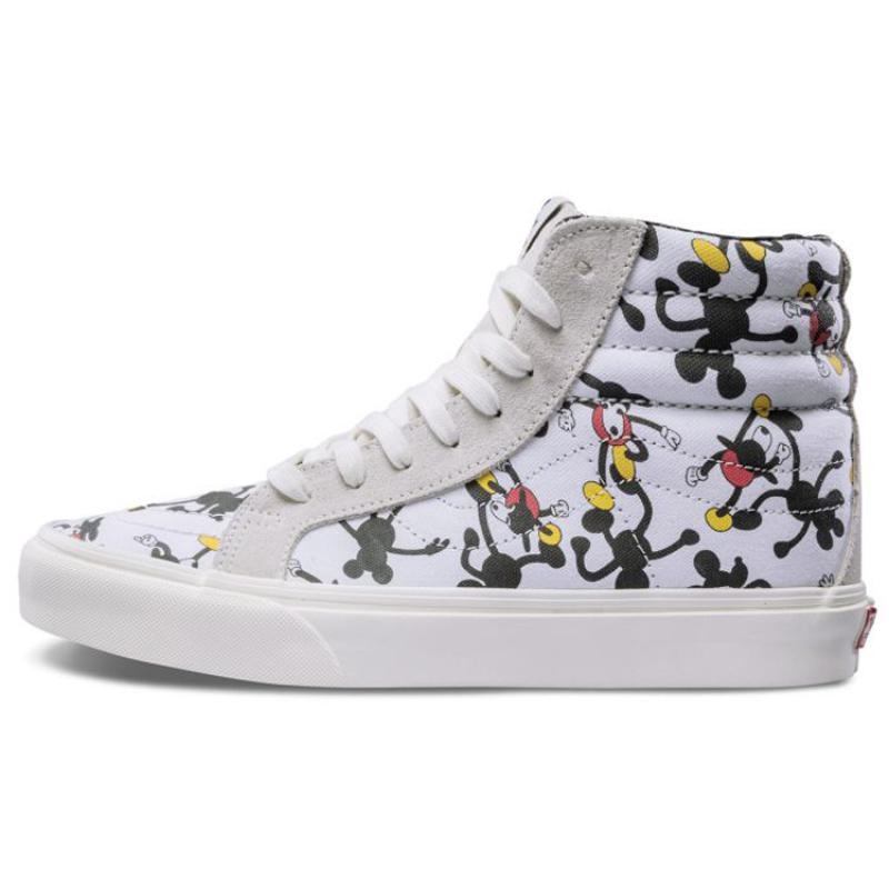 Vans Disney X Geoff McFetridge X SK8 Hi Mickey's 90th Sneakers VN0A38FYRNQ