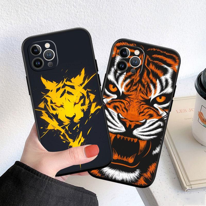 IX1 Animal Tiger Lion Phone Case for Samsung A56 A26 A36 A8 A9 A02 A02S A03S A10 10S A20 A20S A30 A30S A40S A50 A50S A70