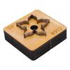Flower Leather Cutting Die Wooden Base Steel Blade Multifunctional Leather Die Cutter for Crafts Decors