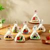 50Pcs Lovely Cartoon Japenese Triangle Rice Ball Packaging Bag Nori Onigiri Sushi Bag Sushi Making Mold Bento Accessories