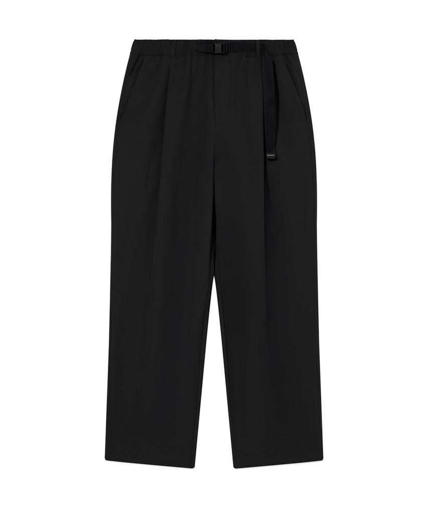 COVERNAT Regular Nylon Easy Pants Black