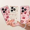 Luxury Fashion Painting Phone Case For Tecno Spark 10 10C 10 PRO KI5k KI5q KI7 Back Cover Liquid Silicone Soft Bumper Shockproof