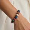 Fashionable Glass Beaded Bracelet Wealth Attracting Hand String Handmade Wrist Jewelry Gift for Friend and Family