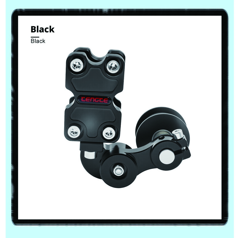 Universal Aluminum Motorcycle Chain Tensioner Auto Adjuster Scooter E-Bike Chain Tightener Modification Parts