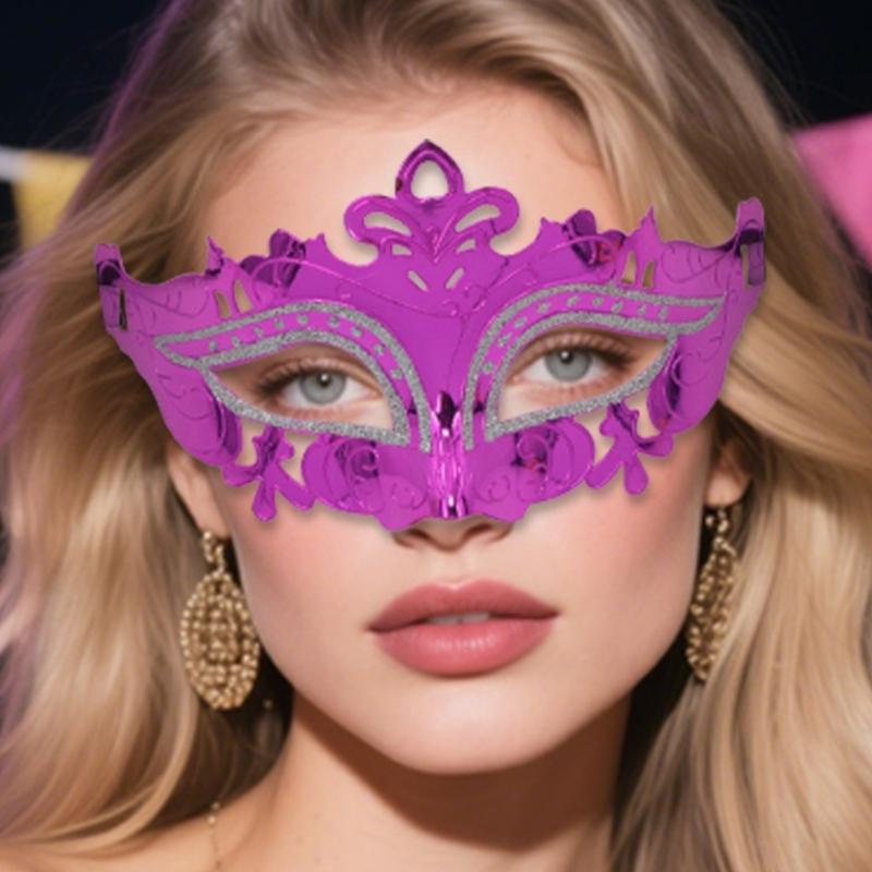 Venetians Mask Eye Mask Glitter Half Face Mask Eye Mask for Masquerade Proms,Halloween Party,Cosplay,Photo Shoot Gift