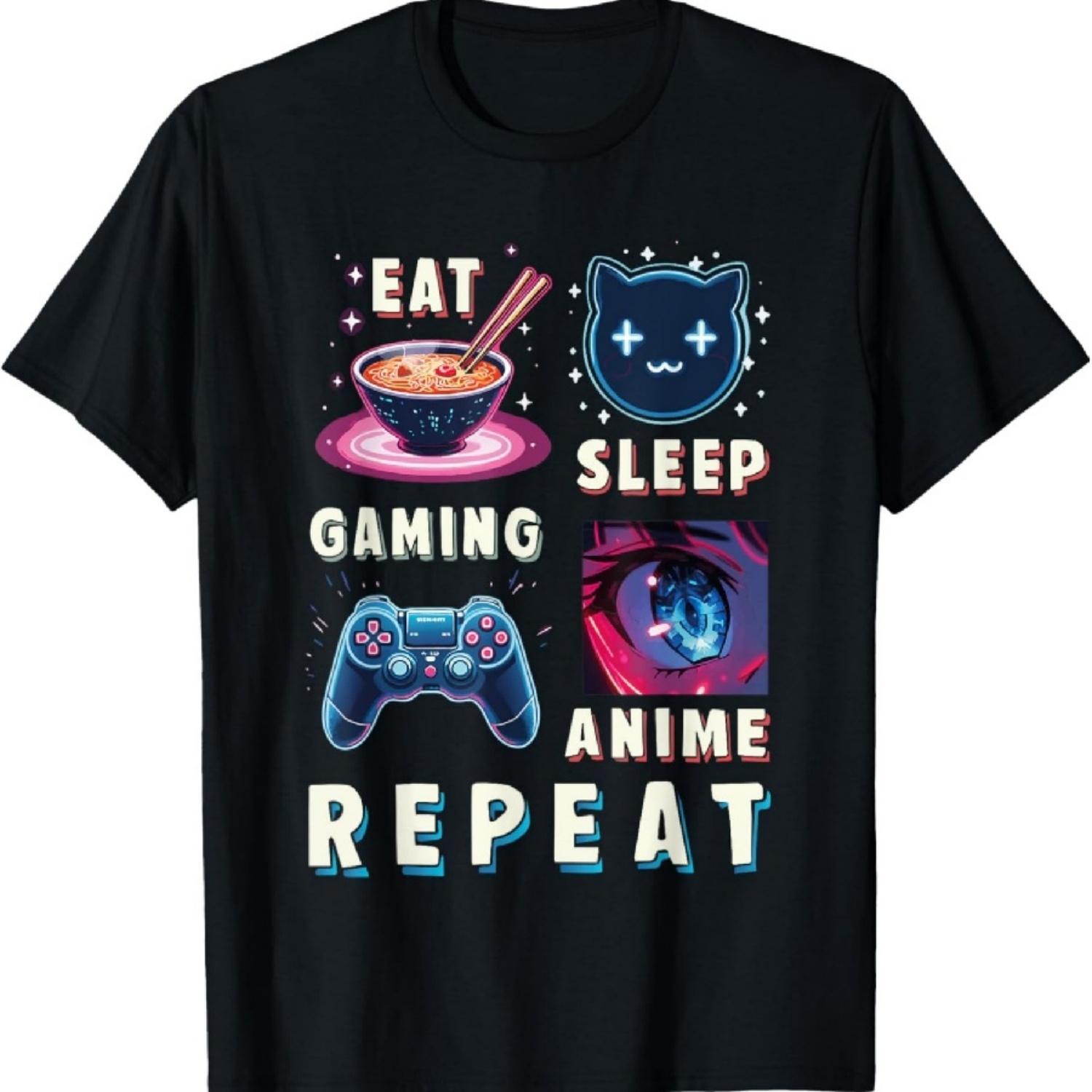 

Anime Japanese Funny Graphic Tees Kawaii Anime Gifts T-Shirt XXXXXL чорний