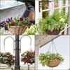 2 Pcs Hanging Basket Chains 3-Point Heavy Duty Metal Replacement Chain for Hanging Baskets Planters Bird Feeders Lanterns Plants