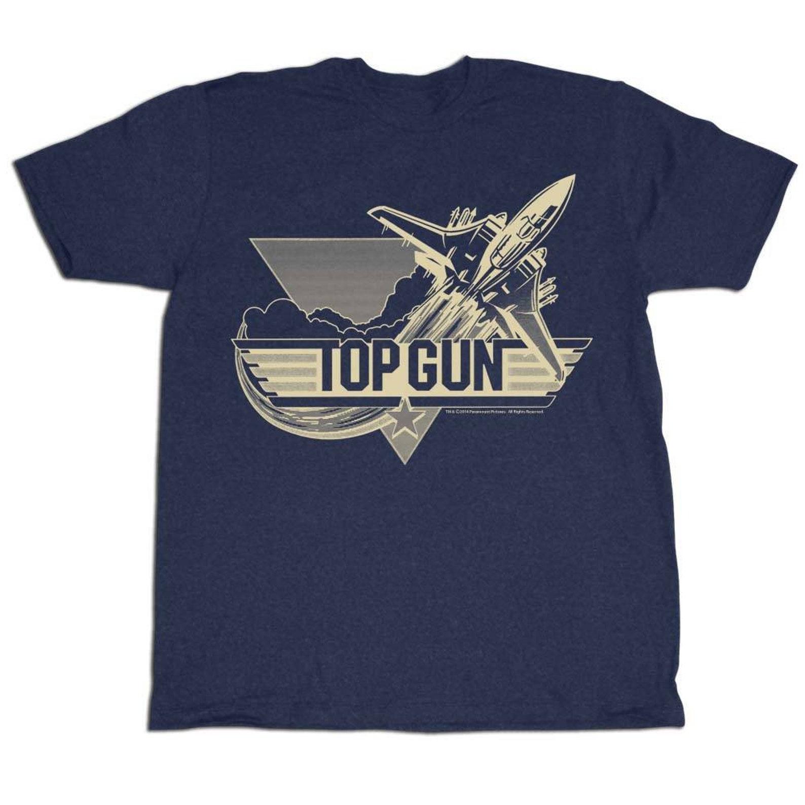Top Gun Top Gun Plane Navy Adult T-Shirt L