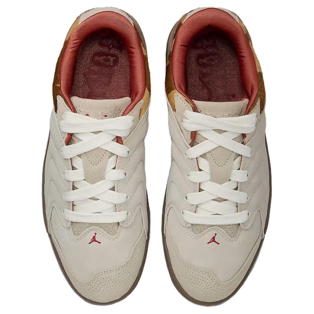 Jordan Edycja Limitowana Roku Konia CNY Nowy Rok Wzór Karmelowy Retro Buty Chlebowe Antypoślizgowe Niskie Buty Skateboardowe Męskie Sneakersy IQ1111262