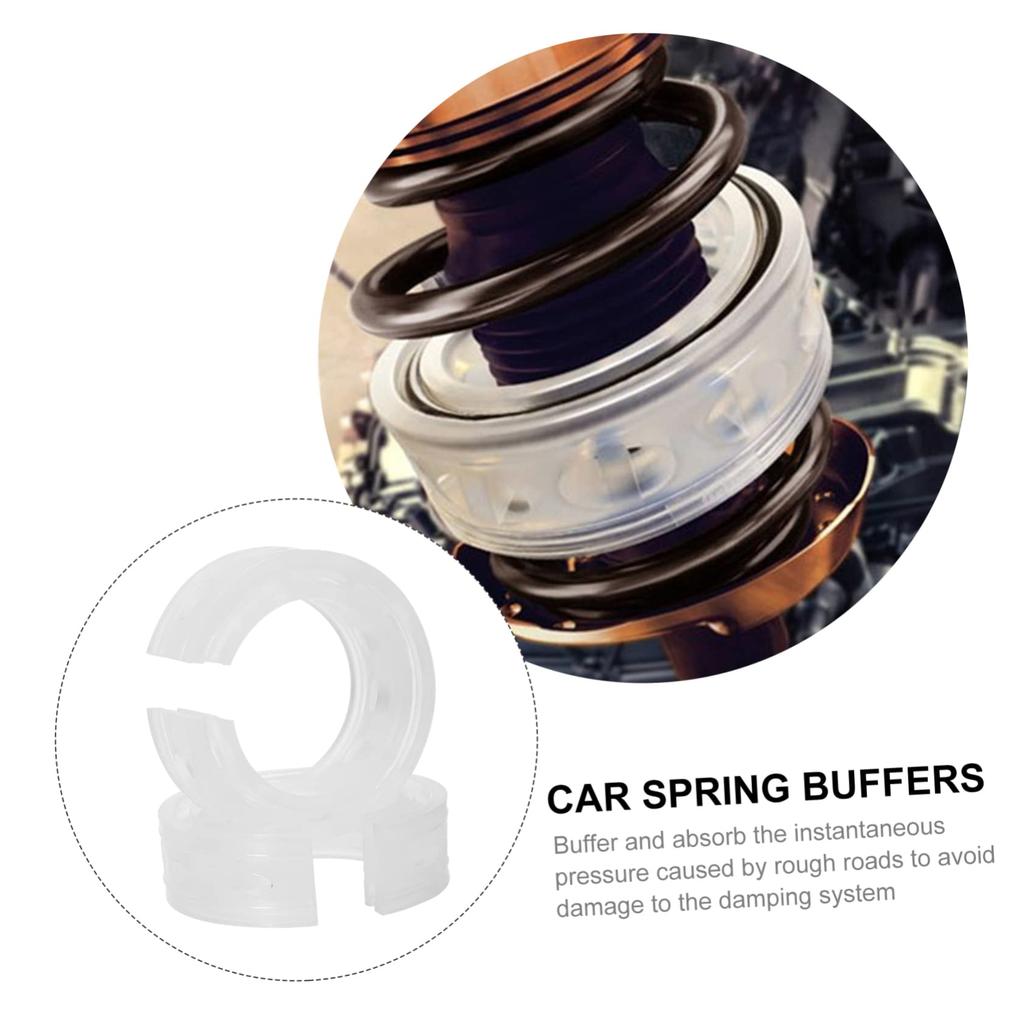 VINTORKY 2 szt. Amortyzator Sprężyna Obojnik Amortyzator Samochodowy Narzędzie Modyfikacja Samochodu Akcesoria Samochodowa Guma