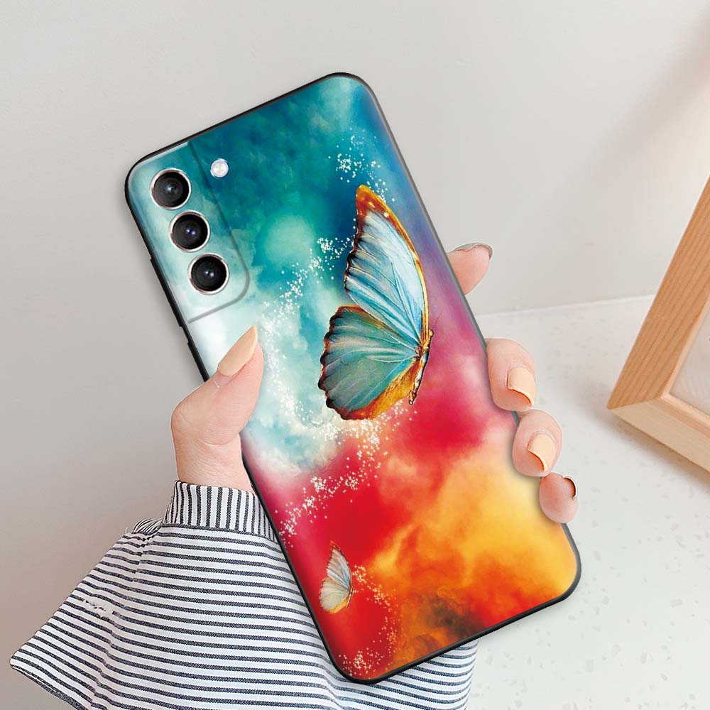 For Samsung S21 5G Case 6.2 Inch Cool Phone Case For Samsung Galaxy S21 4G Soft Back Cover Silicone Fashion Cute Bumper on S21