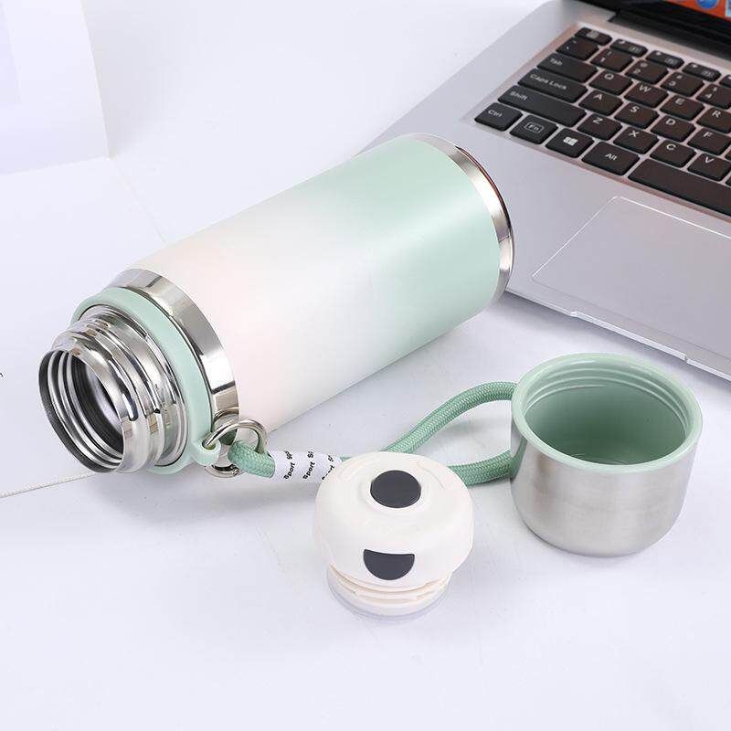 Large-Capacity Thermos Cup for Women, High-Looking 2023 New Model for Male Students, Portable Tea Brewing Cup, 316 Stainless Steel Water Cup