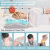 Pulatree Cervical Pillow Neck Pillow for Pain Relief Sleeping, Memory Foam Pillow, Orthopedic Contour Bed Pillow for Side