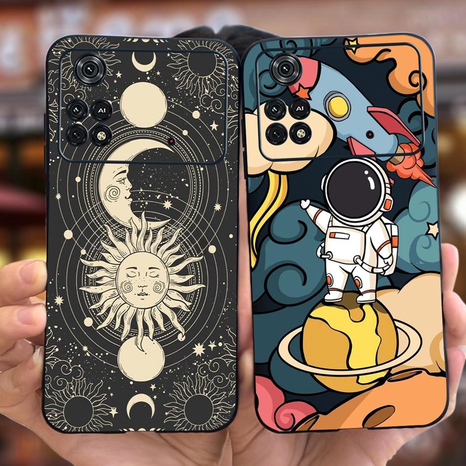 For Xiaomi Poco M4 Pro 4G Case New Fashion Cartoon Cover Soft Silicone Phone Case For Xiaomi Poco M4 Pro PocoM4 5G Fundas Bumper