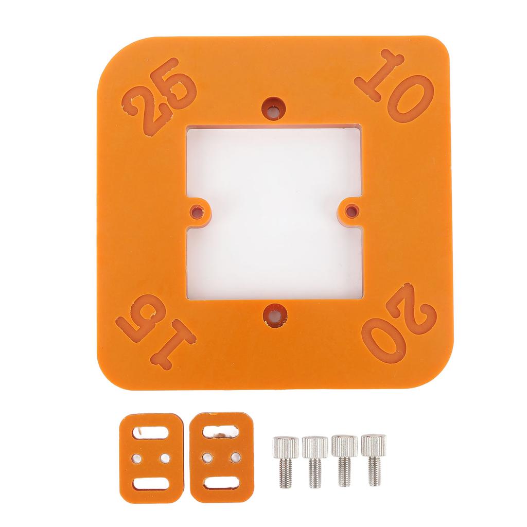 Round Corner Radius Template Woodworking Router Table Jig Wooden Board Arc Cutting R10 R15 R20 R25