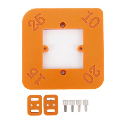 Round Corner Radius Template Woodworking Router Table Jig Wooden Board Arc Cutting R10 R15 R20 R25