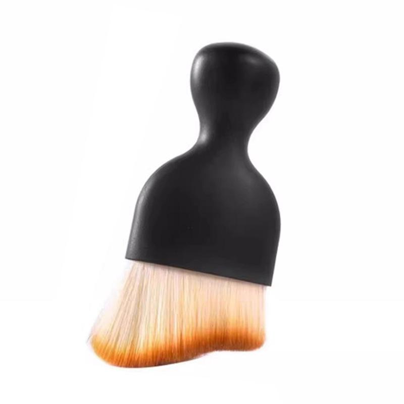 Car gap dust brush interior car wash brush makeup beauty brush car cleaning air conditioning trend cleaning brush