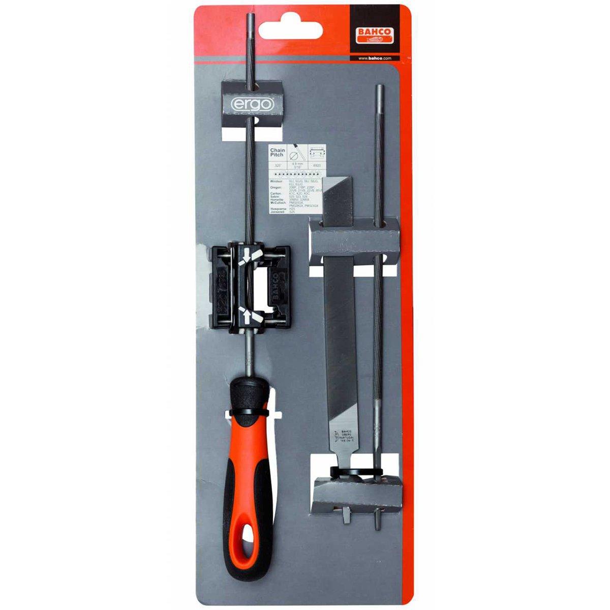 

Bahco Ergo Chainsaw File Set with Guide 168COMBI4.06922
