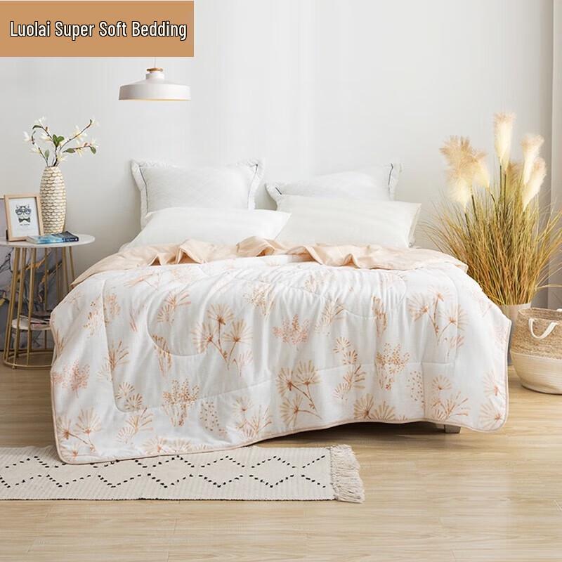 

LUOLAI Flower Dance Dream Antibacterial Summer Fiber Quilt
