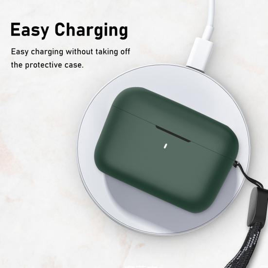 Earphone Case Full Coverage Tight Fit Anti-shock Bluetooth-compatible Earbuds with Hanging Rope Carrying Case for Anker Soundcore A20i