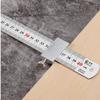 Metal Carpenter Straight Ruler Gauge Clear Scale Positioning Woodworking Square  Carpentry