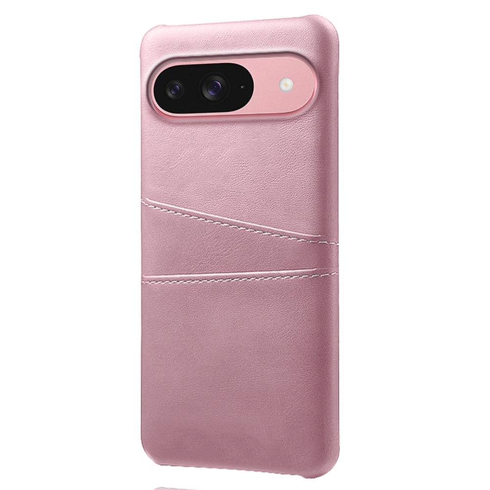 For Google Pixel 10/10 Pro Case Dual Card Slots PU Leather + Hard PC Phone Cover