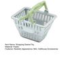Miniature Shopping Basket Mini Supermarket Basket Model Tiny Grocery Basket Handbasket Ornament Toy DIY Dollhouse Decoration Accessories Photo Prop