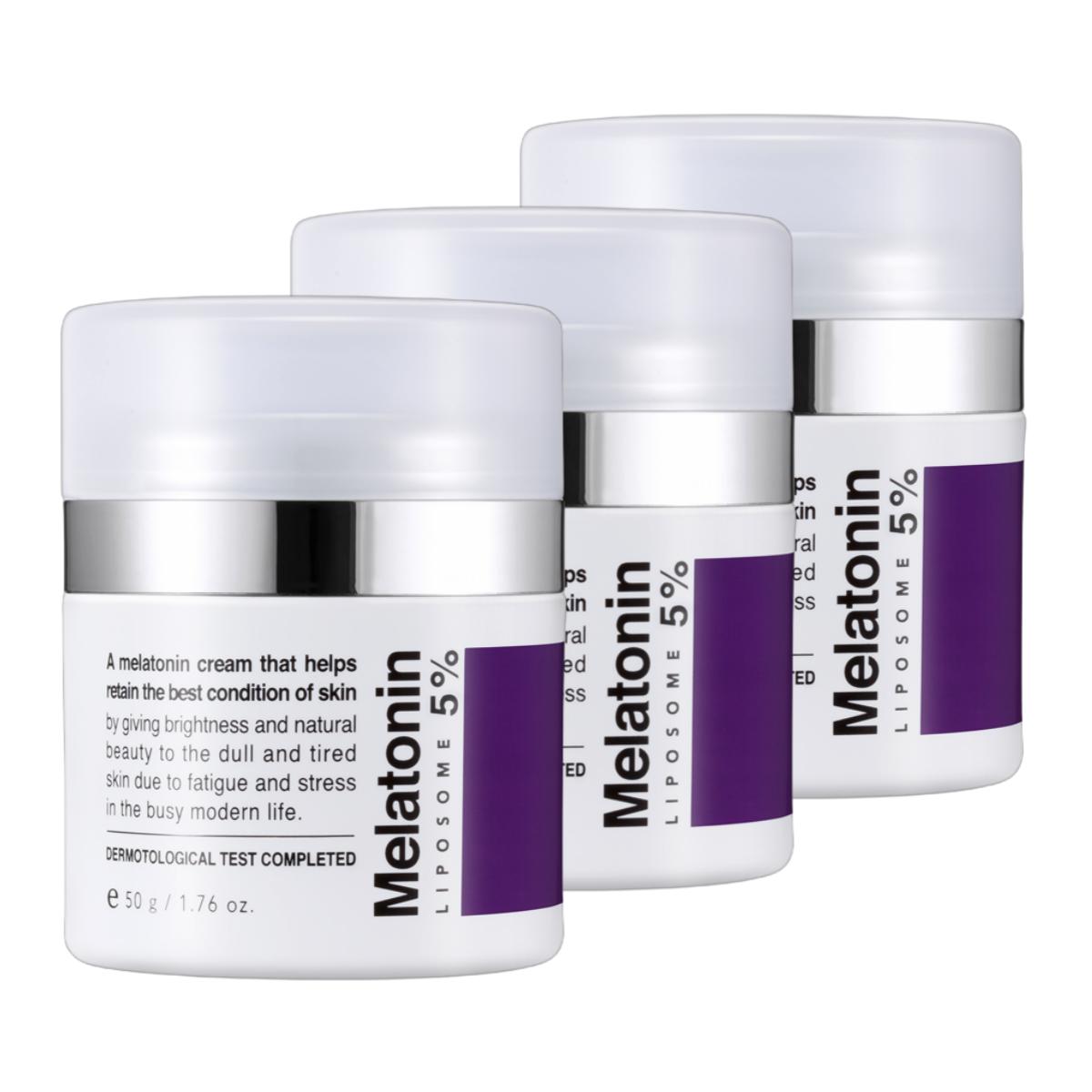 

[MAXCLINIC] Крем Time Return Melatonin Liposome 5% 50 г 50g X 3PCS