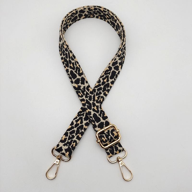 New Bag Accessories Replacement Strap Versatile Adjustable Strap Personalized Leopard Print Women's Backpack Shoulder Strap