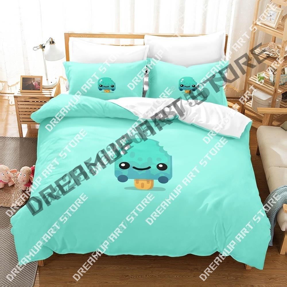 3D Print Kawaii Game Boomerang Fu Bedding Set Single Twin Full Queen King Size Bed Set Aldult Kid Bedroom Duvetcover Sets Anime